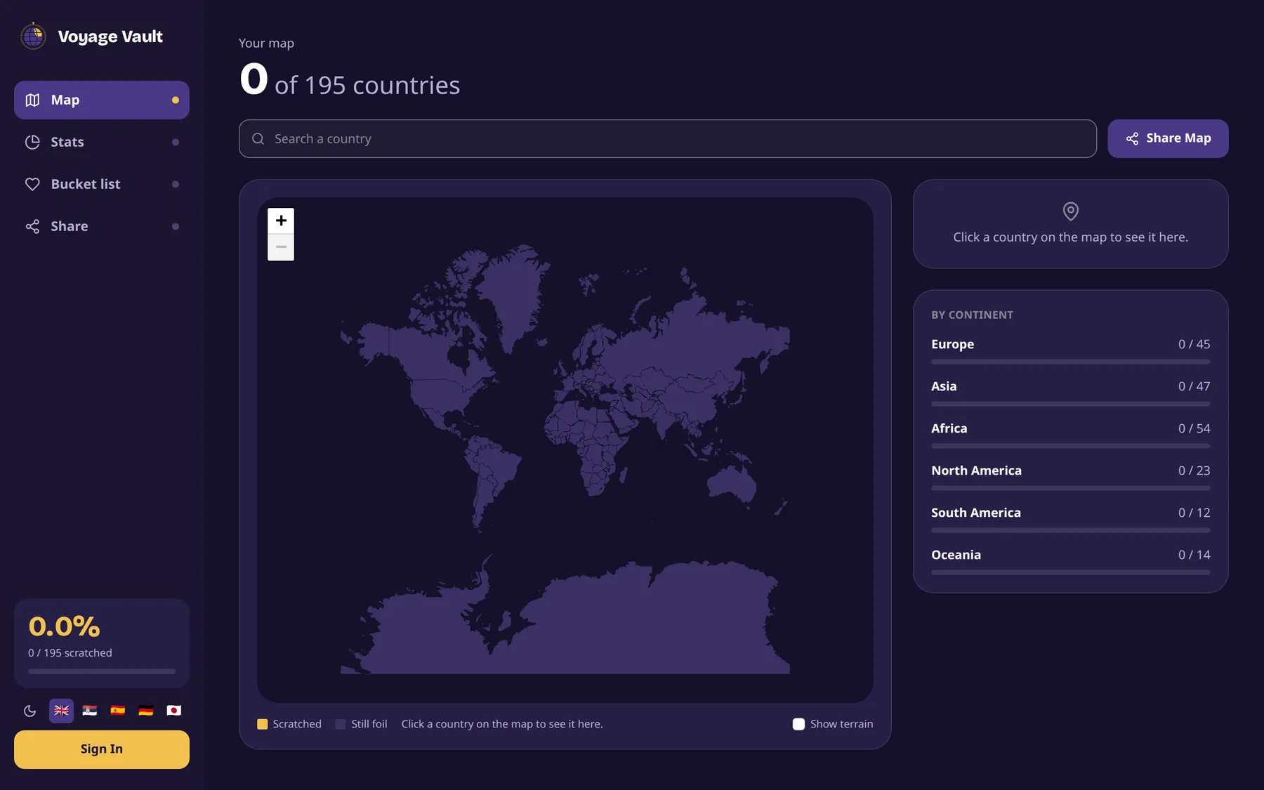 Voyage Vault screenshot